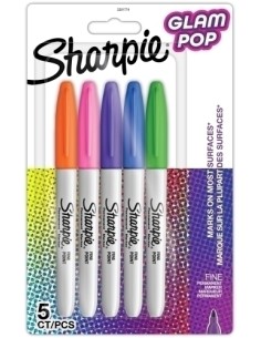 ROTUL.PAPERMATE SHARPIE GLAM C/5