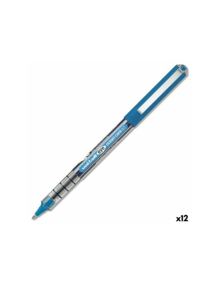 UNIBALL ROLLERBALL EYE OCEAN CARE UB-157ROP 0,7MM AZUL - Pack de 12 unidades