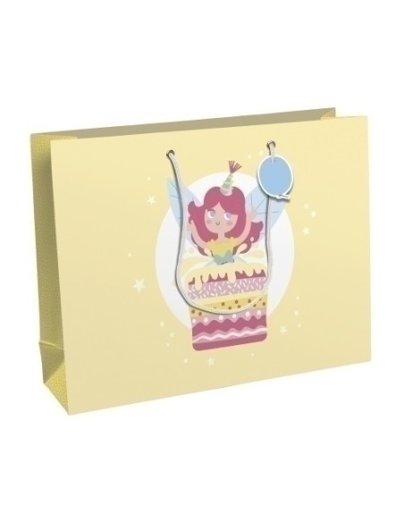 BOLSA PAPEL EXCELLIA SHOP FAIRY P/6