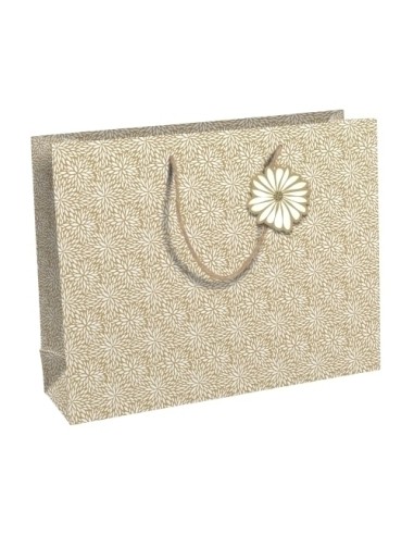 BOLSA PAPEL KRAFT  37x27 NATURE P/6