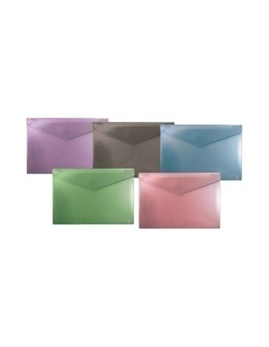 DOSSIER SOBRE CARCHIVO METAL PP A5 P/3. - Pack de 3 unidades