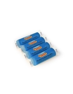 MY FIRSTPLASTILINA BABY CAJA 18 PASTILLAS PASTA PARA MODELAR SÚPER BLANDA 38 G AZUL  NEW JOVI 37012