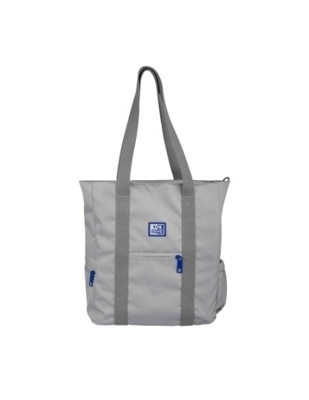 TOTE BAG OXFORD B-TRENDY RPET GRIS