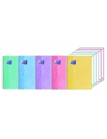 CUAD OXFORD EBOOK 5 A4 DOTS 120H TOUCH STDO - Pack de 5 unidades