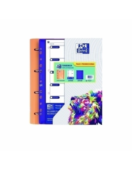 CARPEBLOC OXFORD A4 4AN.100 Hj COL.(5)