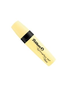 ROTUL.FLUOR PELIKAN 490  PASTEL AMARILLO - Pack de 10 unidades
