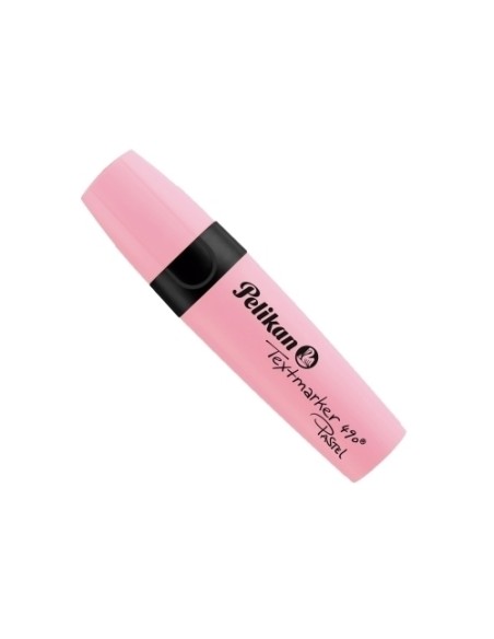 ROTUL.FLUOR PELIKAN 490  PASTEL ROSA - Pack de 10 unidades