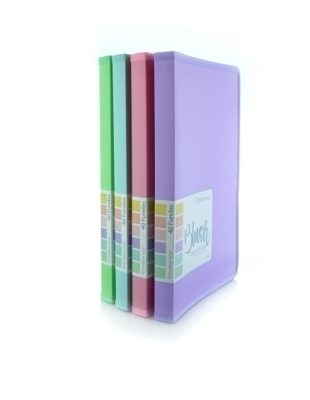 TARIF.OFF.BOX PP A4 BLUSH 40 F. - Pack de 8 unidades