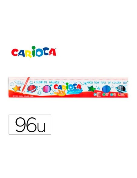 CARIOCA ROTULADORES JOY ESTUCHE 100U C/SURTIDOS