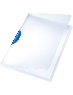 DOSSIER CLIP LEITZ CLASSIC A4 30h AZUL - Pack de 6 unidades