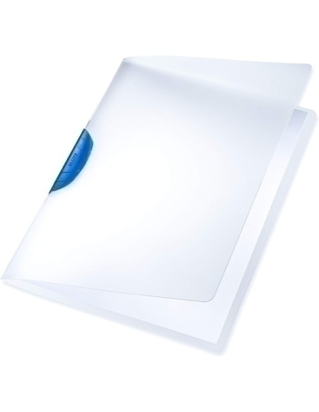 DOSSIER CLIP LEITZ CLASSIC A4 30h AZUL - Pack de 6 unidades