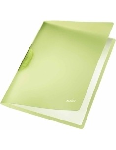 DOSSIER CLIP LEITZ RAINBOW 30h VERDE - Pack de 6 unidades