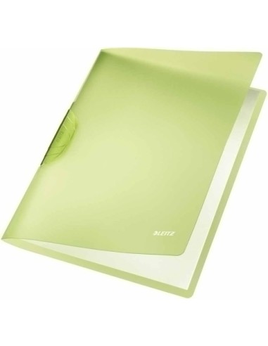 DOSSIER CLIP LEITZ RAINBOW 30h VERDE - Pack de 6 unidades