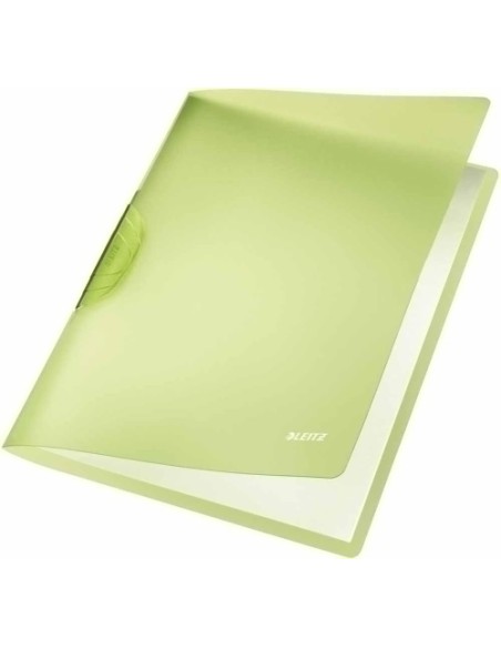 DOSSIER CLIP LEITZ RAINBOW 30h VERDE - Pack de 6 unidades