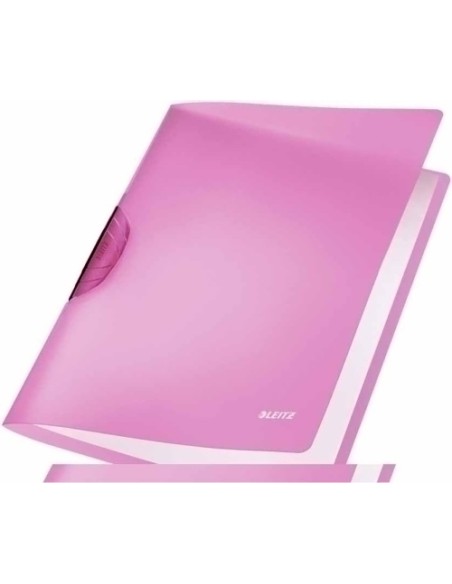 DOSSIER CLIP LEITZ RAINBOW 30h VIOLETA - Pack de 6 unidades