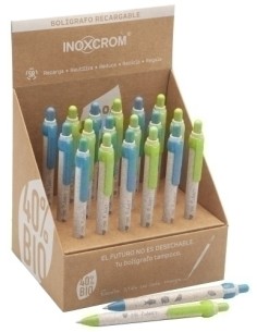 BOLIGRAFO INOXCROM ROCKER BIO EXP.18