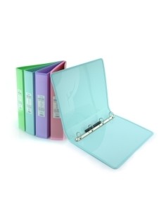 CARPETA OF.BOX PP A4+ 4 AN.40 BLUSH - Pack de 8 unidades