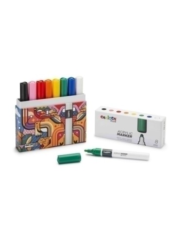 ROTUL.ACRILICO CARIOCA PLUS CAJA 8