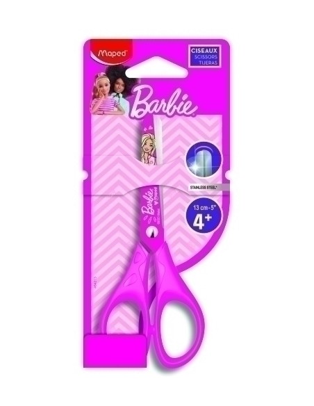 TIJERAS MAPED BARBIE 13 cm. B/1