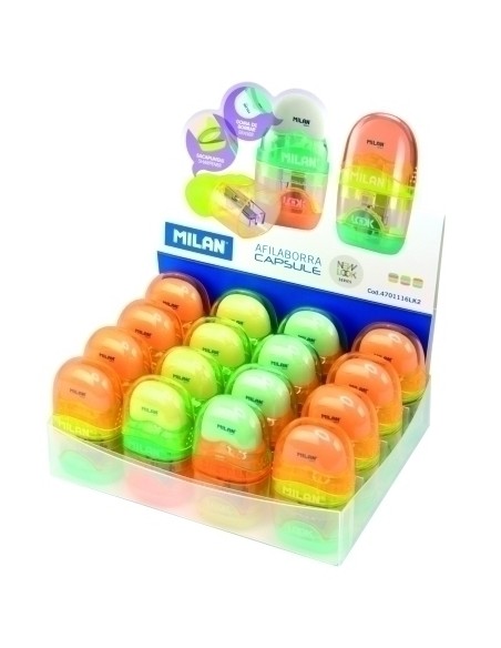 MILAN AFILABORRAS CAPSULE SERIE NEW LOOK CAJA EXPOSITORA 16U C/SURTIDOS
