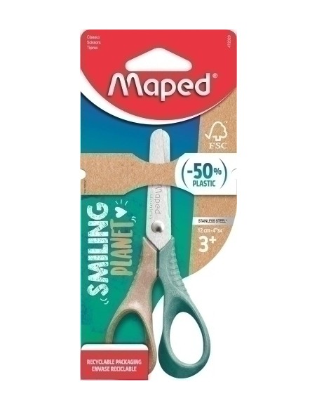 TIJERAS ESCOL.MAPED VIVO SP 12cm B/1 - Pack de 12 unidades