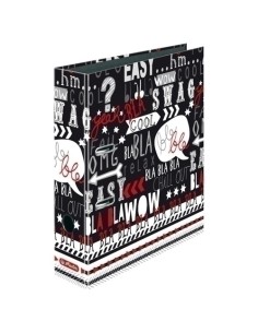 ARCHIVADOR DECOR.HLZ.B&W A4 SLOGAN