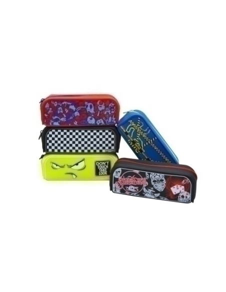 PORTATODO OFFICE BOX SILICONA RECT. BOYS - Pack de 10 unidades