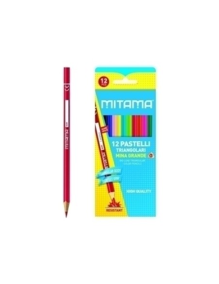 LAPICES COLOR MITAMA TRIANG.C/12