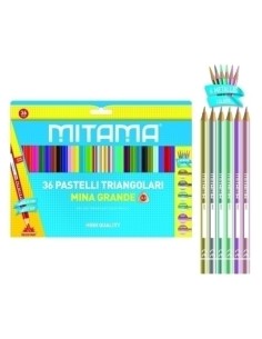 LAPICES COLOR MITAMA TRIANG.C/36