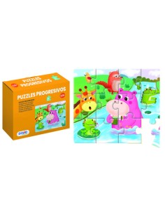 PUZZLE DE 12 PIEZAS - A PARTIR DE 2,5 AÑOS DOHE 65003