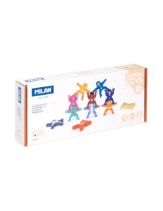 MILAN JUGUETE EDUCATIVO DE MADERA ALIENS TOWER 16 PIEZAS