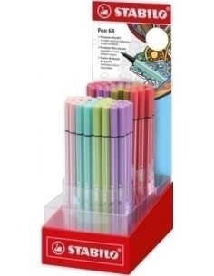 ROTUL.STABILO PEN 68 EXPOSITOR de 80