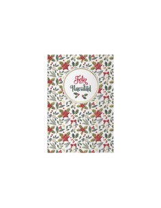 PACK 6 TARJETAS DE FELICITACIÓN NAVIDAD - TAMAÑO 11,5 X 17 CM - MODELO PASCUA DOHE 70001