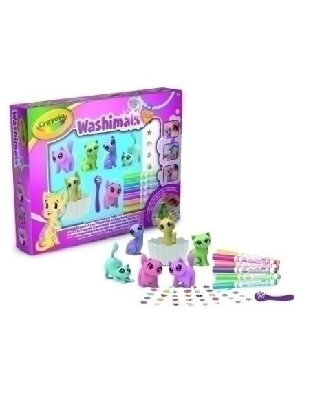 JUEGO CRAYOLA WASHIMALS SET NUEVA BAÑERA