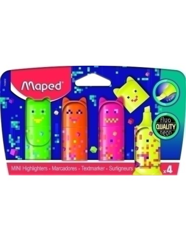 ROTUL. FLUOR MAPED PIXEL PARTY B/4