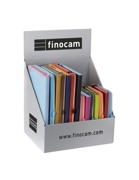 FINOCAM EXPOSITOR 14 CUADERNOS FLEXI MODERN FA5+F3 LISO C/SURTIDOS