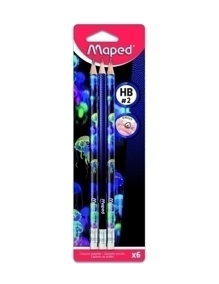 LAPIZ MAPED DEEPSEA - HB B/6