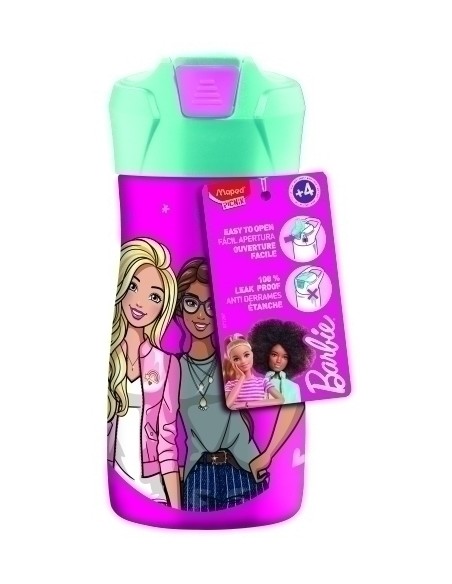 BOTELLA MAPED TERM. BARBIE 430ML.