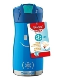 BOTELLA MAPED CONCEPT KIDS 350ML. AZUL - Pack de 6 unidades