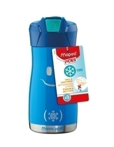 BOTELLA MAPED CONCEPT KIDS 350ML. AZUL - Pack de 6 unidades