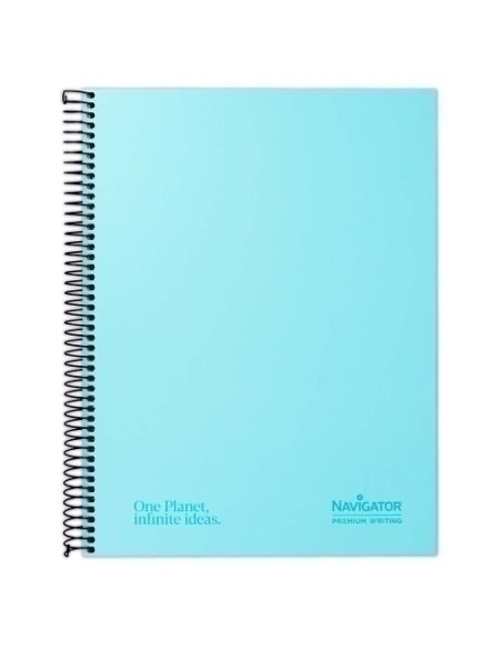 BLOC NAVIGATOR A4 120h HZ PASTEL AZUL - Pack de 5 unidades