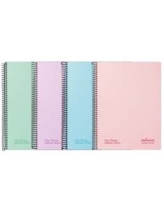 P.5 CUAD NAVIGATOR A4 80H 80GR 4X4 PASTEL STDO