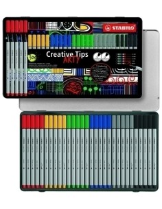 ROTUL.STABILO CREATIVE TIPS ARTY C/30