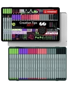 ROTUL.STABILO CREATIVE TIPS ARTY C/30