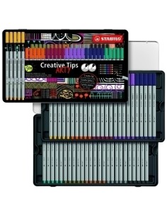 ROTUL.STABILO CREATIVE TIPS ARTY C/50