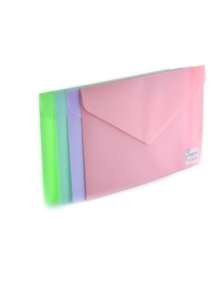 DOSSIER SOBRE OB PP V-LOCK A4+ BLUSH - Pack de 10 unidades