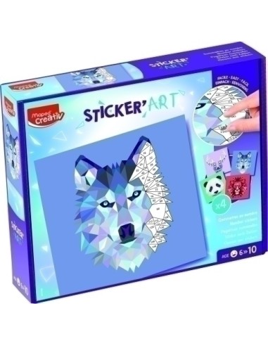 MAPED CREATIVE STICKERS ART
