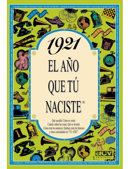 1921 ano que tu naciste