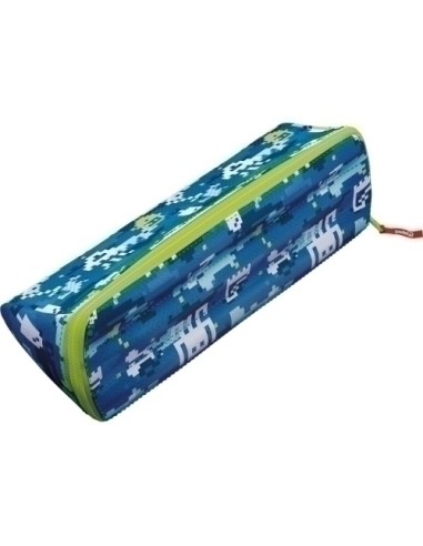 MAPED PORTATODO XXL EMPTY PENCIL CASE PATTERN AZUL