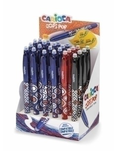 BOLIGRAFO CARIOCA OOPS POP BORR. EXP.24